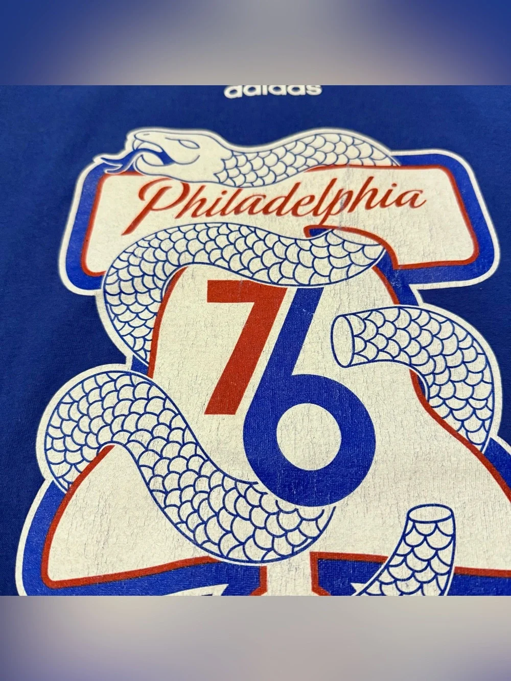 Adidas NBA 2022 Philadelphia 76ers Phila Unite Playoff Tee